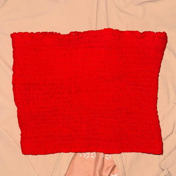 Show Me Your MuMu Tops - Show Me Your Mumu, size medium Red Tube Top